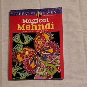 Magical Mehndi Coloring Book - Multicolor